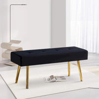 Banc rembourré Howtai pour chambre à coucher, entrée, salle à manger