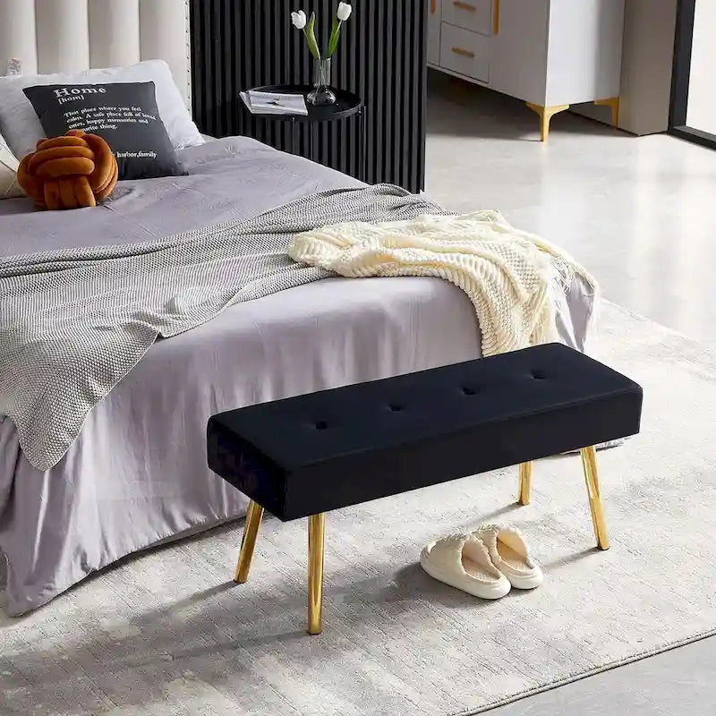 Banc rembourré Howtai pour chambre à coucher, entrée, salle à manger