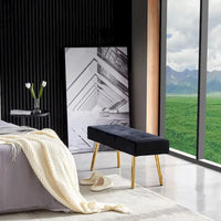 Banc rembourré Howtai pour chambre à coucher, entrée, salle à manger
