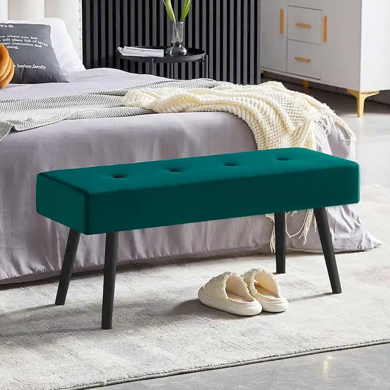 Banc rembourré Howtai pour chambre à coucher, entrée, salle à manger