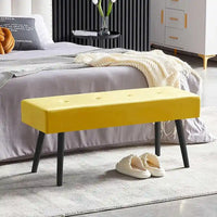 Banc rembourré Howtai pour chambre à coucher, entrée, salle à manger