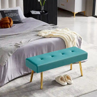 Banc rembourré Howtai pour chambre à coucher, entrée, salle à manger