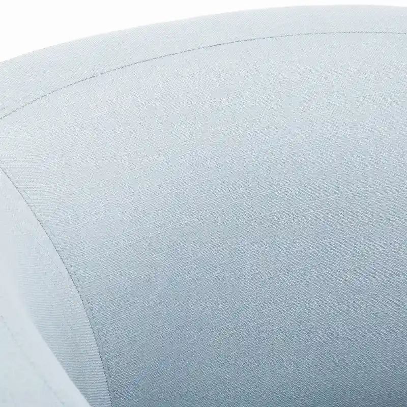 Fauteuil pivotant et inclinable de style tonneau