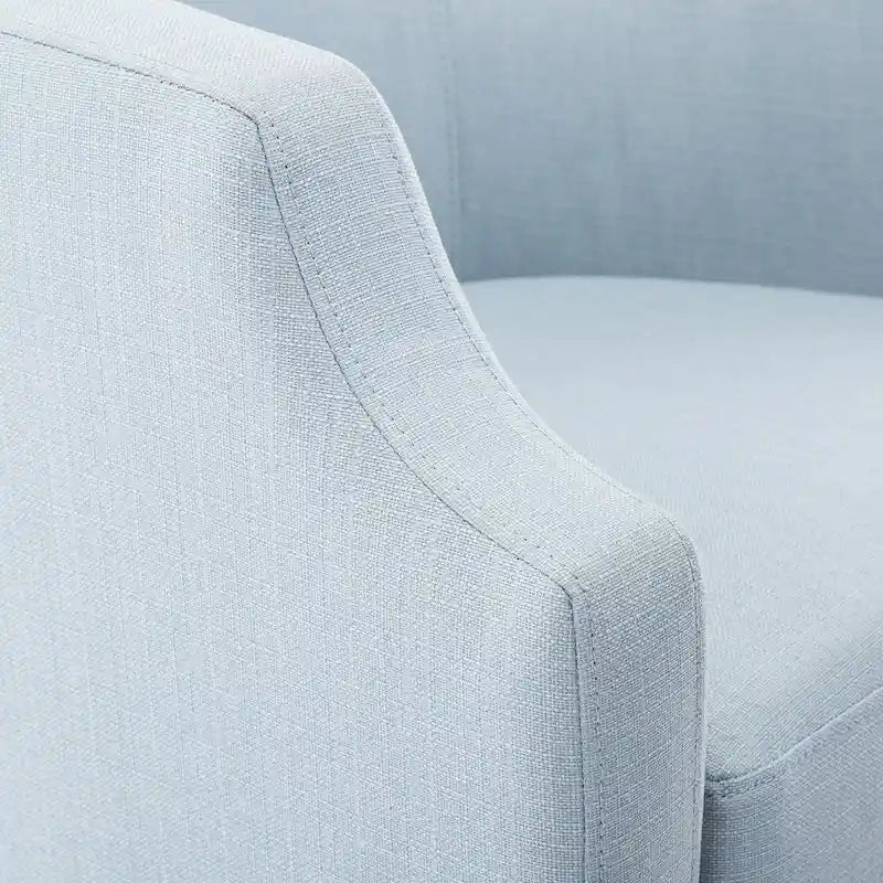 Fauteuil pivotant et inclinable de style tonneau