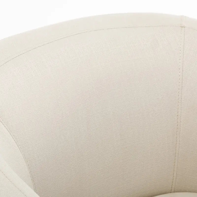 Fauteuil pivotant et inclinable de style tonneau