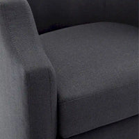 Fauteuil pivotant et inclinable de style tonneau