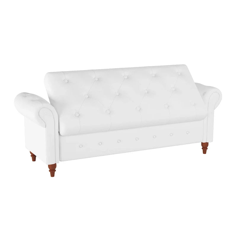 Banc de rangement moderne pour lit, banc à chaussures, repose-pieds avec accoudoirs roulés
