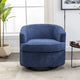 Fauteuil pivotant rond rembourré moderne SEYNAR pour le salon