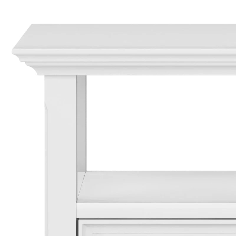 WYNDENHALL Halifax Table d'appoint carrée en bois massif de 48,26 cm – 48,26 cm de large
