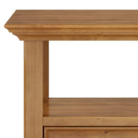 WYNDENHALL Halifax Table d'appoint carrée en bois massif de 48,26 cm – 48,26 cm de large