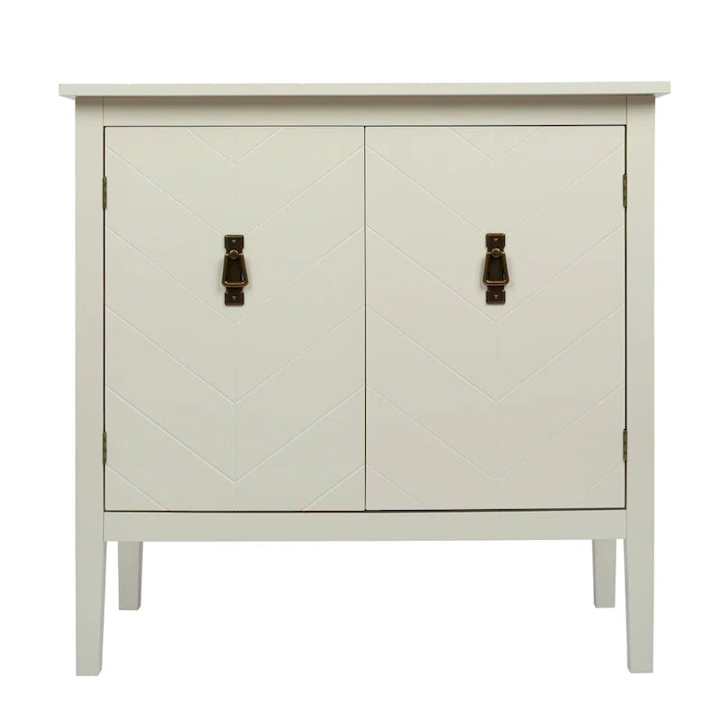 Armoires en bois à 2 portes, buffet de style vintage en bois