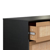Commode en rotin 6 tiroirs tiroir en rotin,