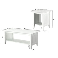 Ensemble de table basse 3 pièces Nantucket AFI