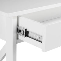 Console Yaheetech en bois avec prise de courant, table d'entrée
