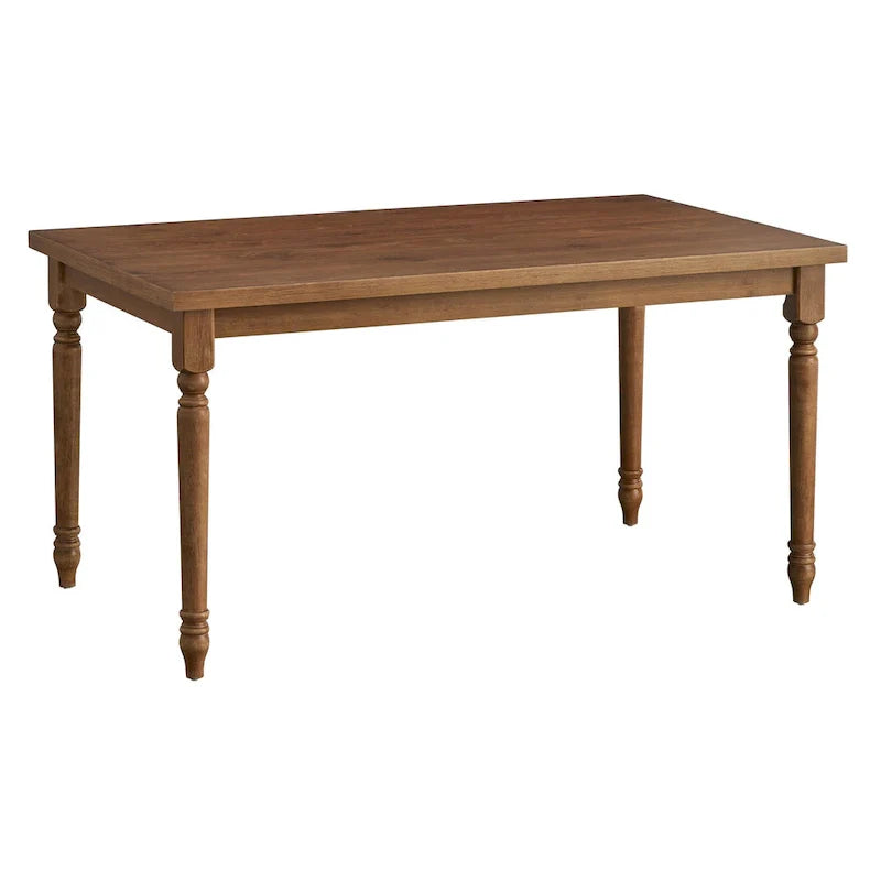 Ensemble de salle à manger 5 pièces Simple Living en bois brûlé