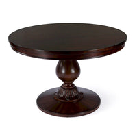 Table à manger piédestal ronde Evie 48