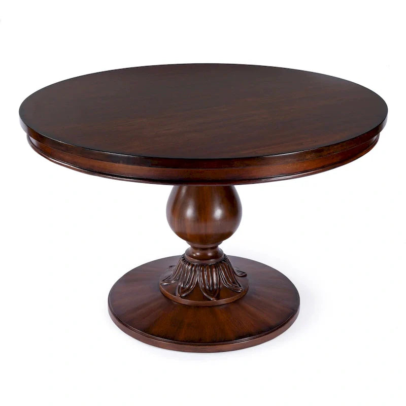 Table à manger piédestal ronde Evie 48