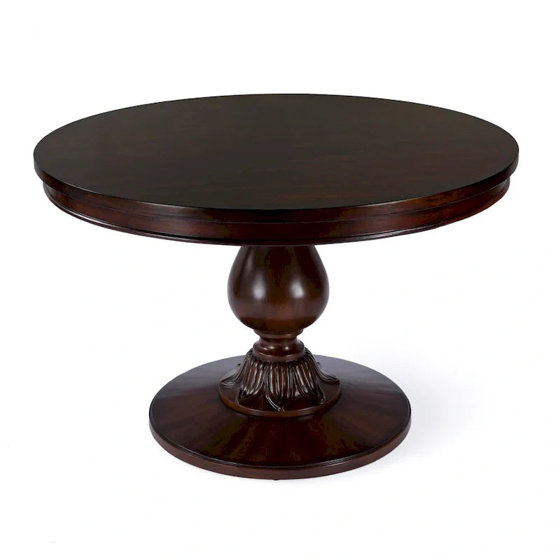 Table à manger piédestal ronde Evie 48