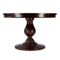 Table à manger piédestal ronde Evie 48