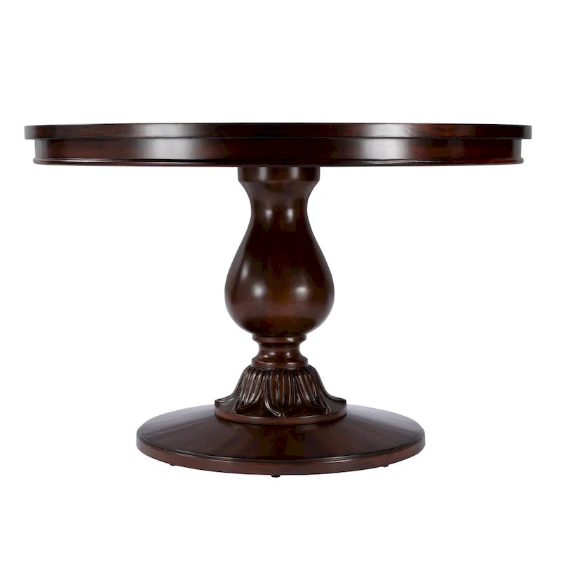 Table à manger piédestal ronde Evie 48