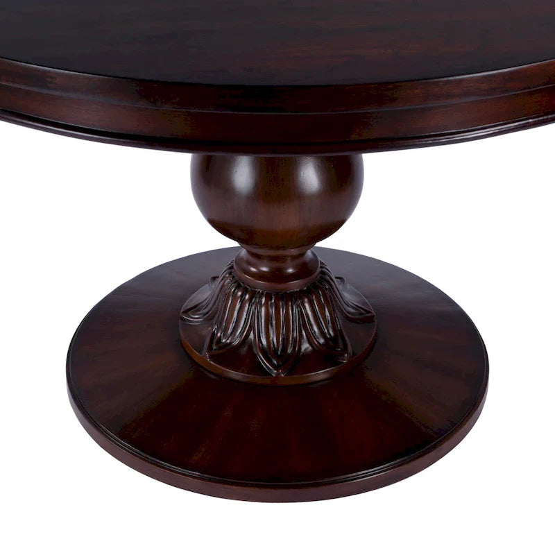 Table à manger piédestal ronde Evie 48