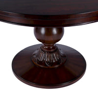 Table à manger piédestal ronde Evie 48