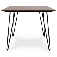 Table à manger industrielle en bois Moreno WYNDENHALL