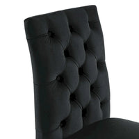 Chaises de salle à manger Duchess en velours Performance - Lot de 2