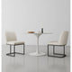 Manhattan Comfort Serena - Chaise de salle à manger en similicuir (lot de 2)