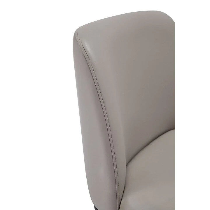 Manhattan Comfort Serena - Chaise de salle à manger en similicuir (lot de 2)