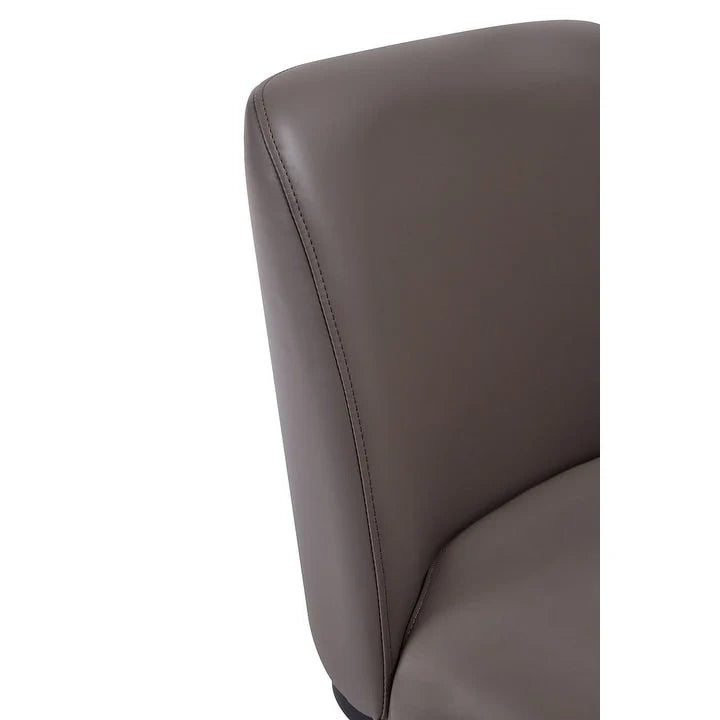 Manhattan Comfort Serena - Chaise de salle à manger en similicuir (lot de 2)