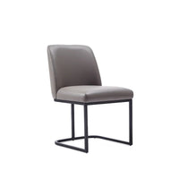 Manhattan Comfort Serena - Chaise de salle à manger en similicuir (lot de 2)
