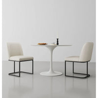 Manhattan Comfort Serena - Chaise de salle à manger en similicuir (lot de 2)
