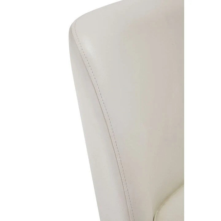 Manhattan Comfort Serena - Chaise de salle à manger en similicuir (lot de 2)