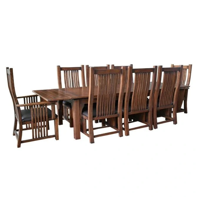 Ensemble de salle à manger Mission Stow Leaf Table et chaises hautes (2 coloris disponibles)