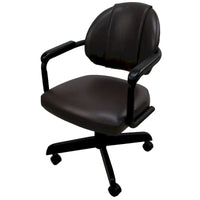 Chaise de cuisine à roulettes pivotante et inclinable M-79 - Siège de 45,7 cm