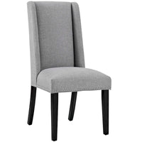Modway Baron Chaises de salle à manger rembourrées en tissu (lot de 2)