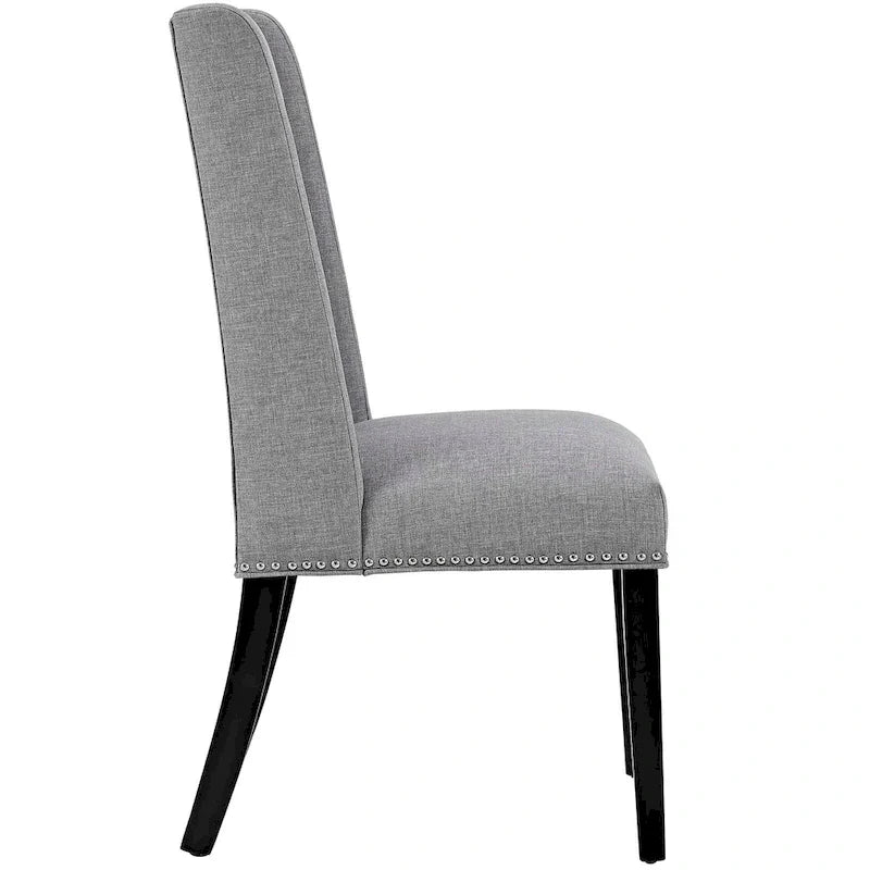 Modway Baron Chaises de salle à manger rembourrées en tissu (lot de 2)