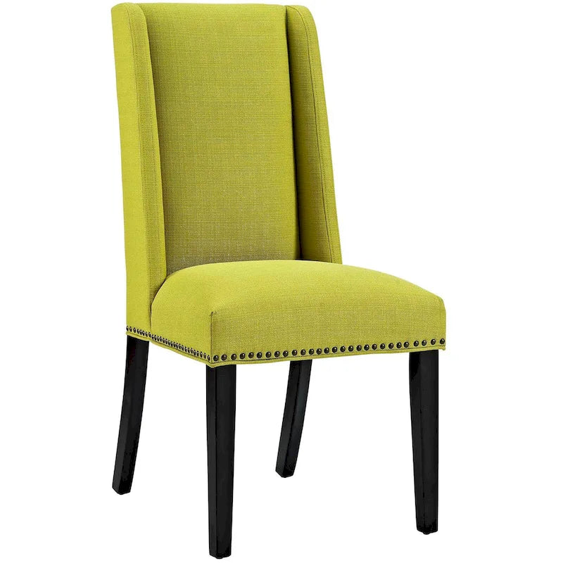 Modway Baron Chaises de salle à manger rembourrées en tissu (lot de 2)