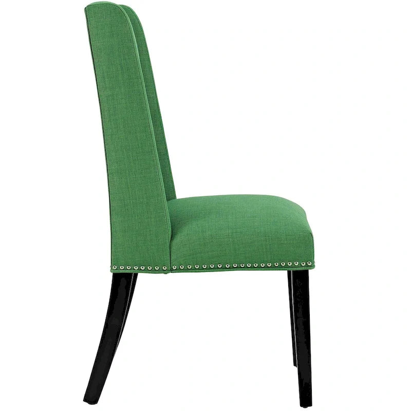 Modway Baron Chaises de salle à manger rembourrées en tissu (lot de 2)