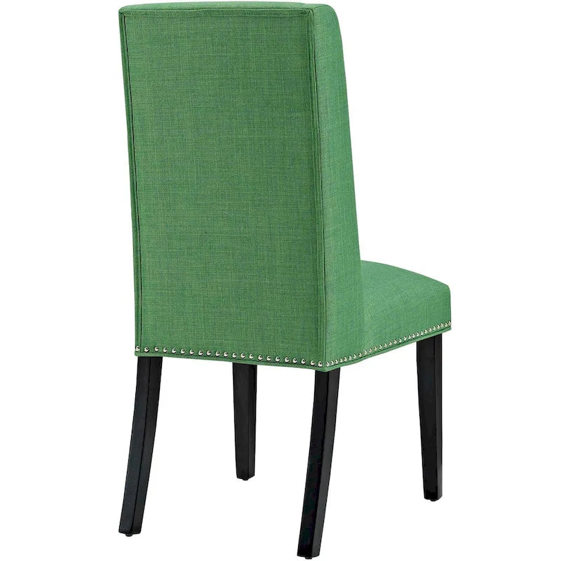 Modway Baron Chaises de salle à manger rembourrées en tissu (lot de 2)