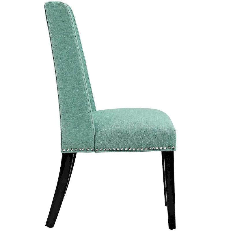 Modway Baron Chaises de salle à manger rembourrées en tissu (lot de 2)