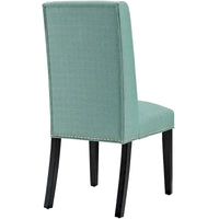 Modway Baron Chaises de salle à manger rembourrées en tissu (lot de 2)