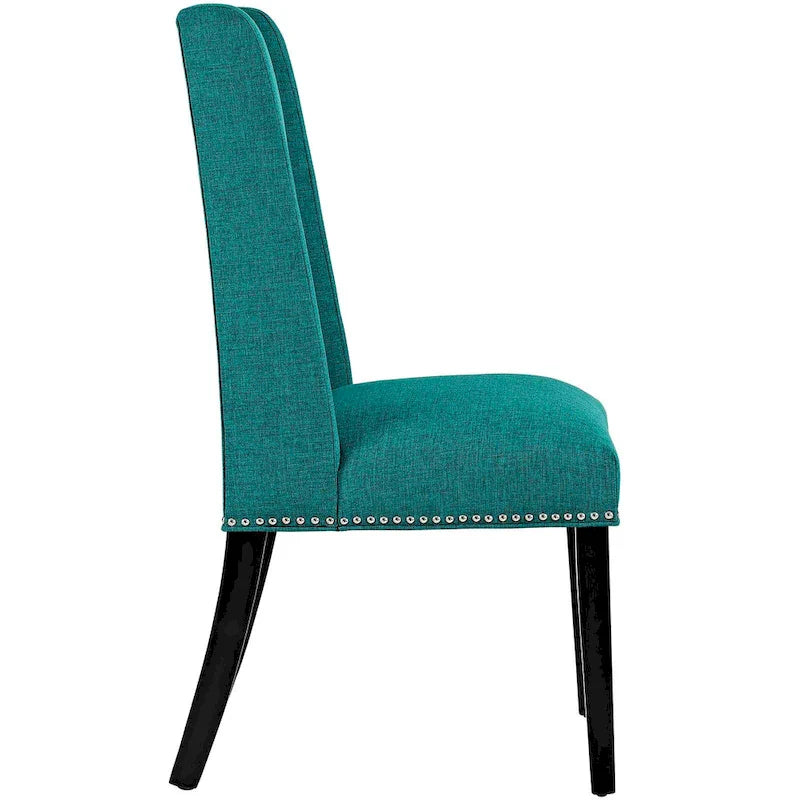 Modway Baron Chaises de salle à manger rembourrées en tissu (lot de 2)