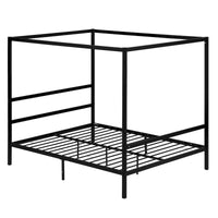 Moustiquaire de lit noire