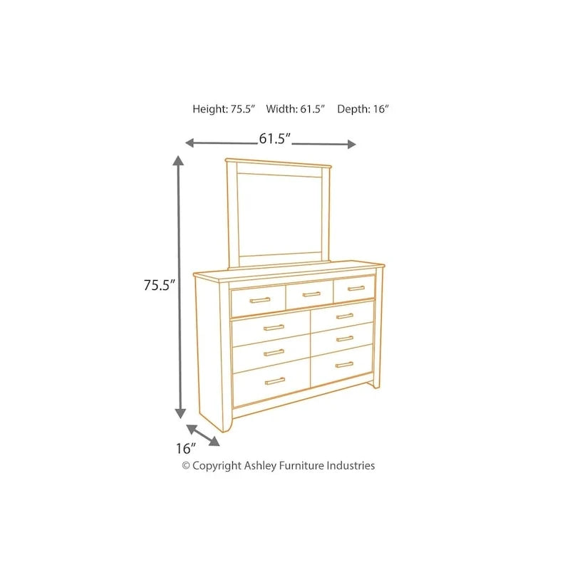 Commode Zelen gris chaud