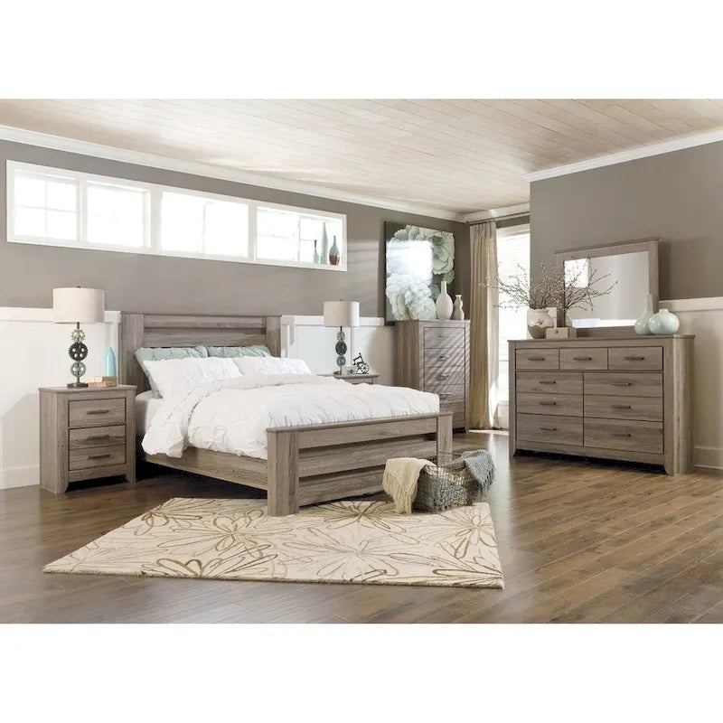 Commode Zelen gris chaud