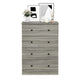Commode Furinno Tidur Simple Design à 4 tiroirs