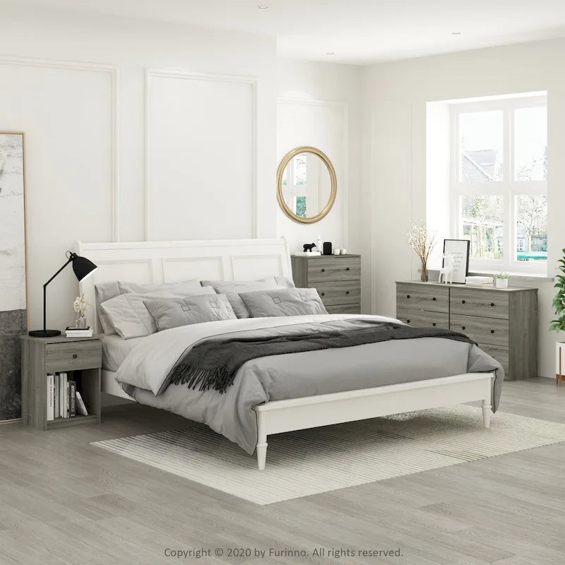 Commode Furinno Tidur Simple Design à 4 tiroirs
