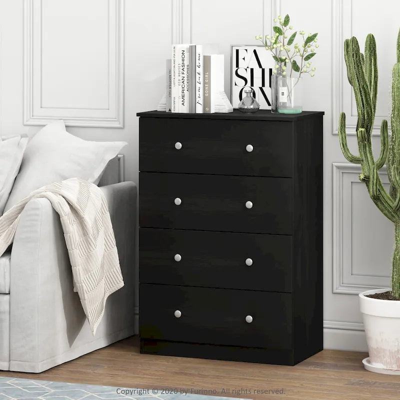 Commode Furinno Tidur Simple Design à 4 tiroirs